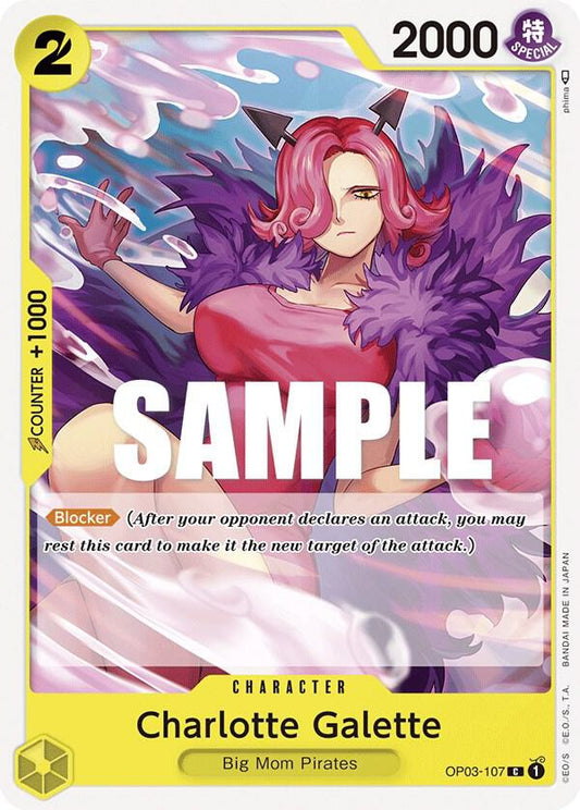 Charlotte Galette OP03-107 (Pillars of Strength) 