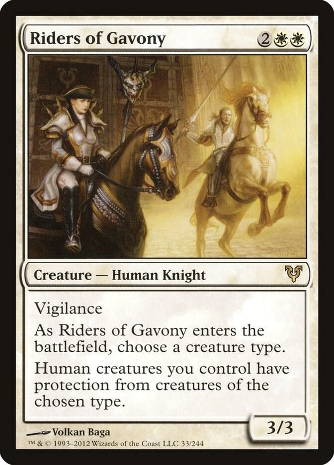 Riders of Gavony 33/244 (Avacyn Restored) 