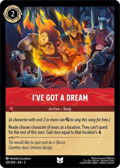 Ive Got a Dream 129/204 (Into the Inklands) 