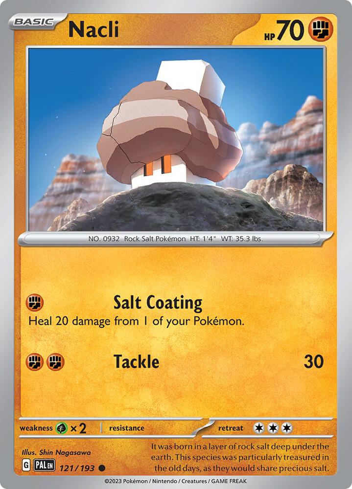 Nacli 121/193 (SV02: Paldea Evolved) 