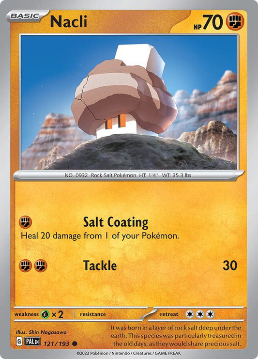 Nacli 121/193 (SV02: Paldea Evolved) 