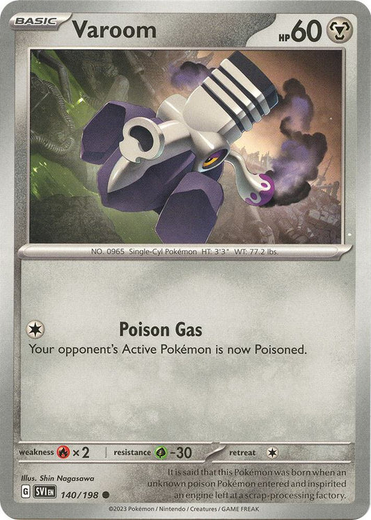 Varoom 140/198 (SV01: Scarlet & Violet Base Set) 