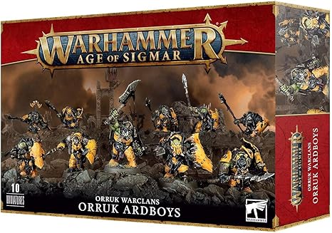Warhammer Age of Sigmar Orruk Warclans Orruk Ardboys
