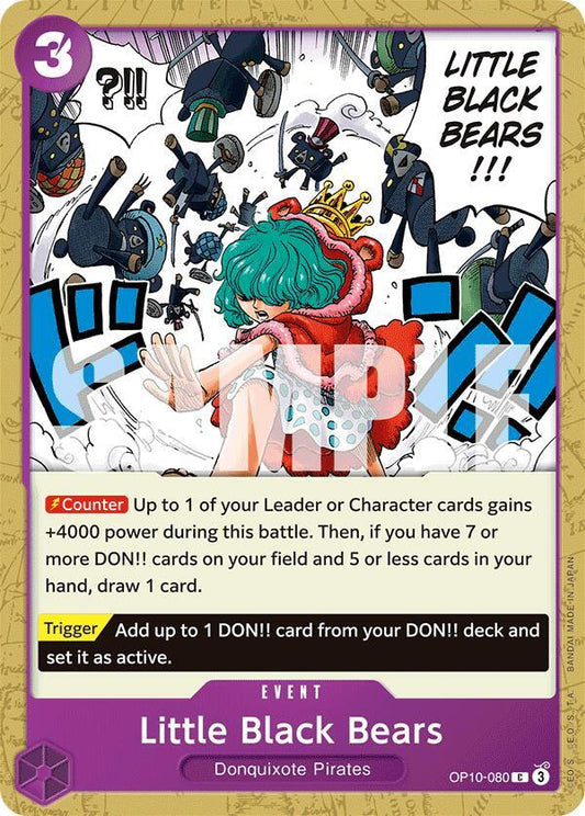 Little Black Bears OP10-080 (Royal Blood) 