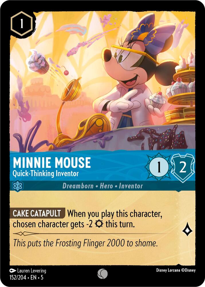 Minnie Mouse, Quick Thinking Inventor 152/204 (Shimmering Skies) 