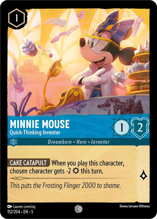 Minnie Mouse Quick Thinking Inventor 152/204 (Shimmering Skies) 