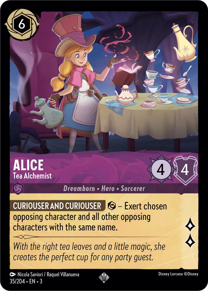 Alice, Tea Alchemist 35/204 (Into the Inklands) 