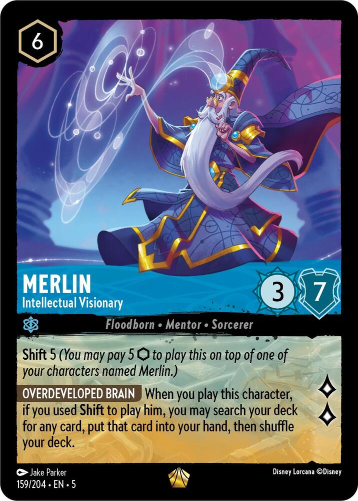 Merlin Intellectual Visionary 159/204 (Shimmering Skies) 
