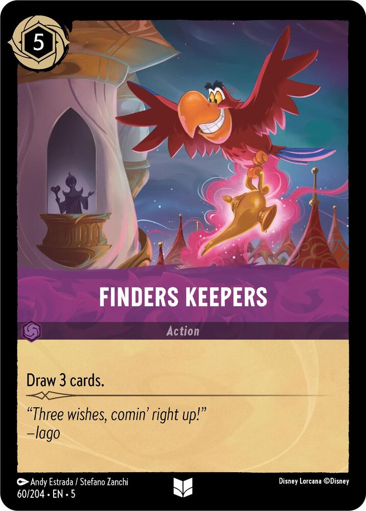 Finders Keepers 60/204 (Shimmering Skies)  - Cold Foil