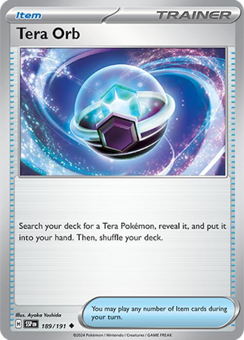 Tera Orb 189/191 (SV08: Surging Sparks) 