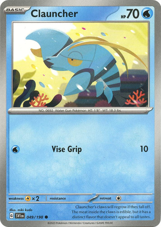 Clauncher 049/198 (SV01: Scarlet & Violet Base Set) 