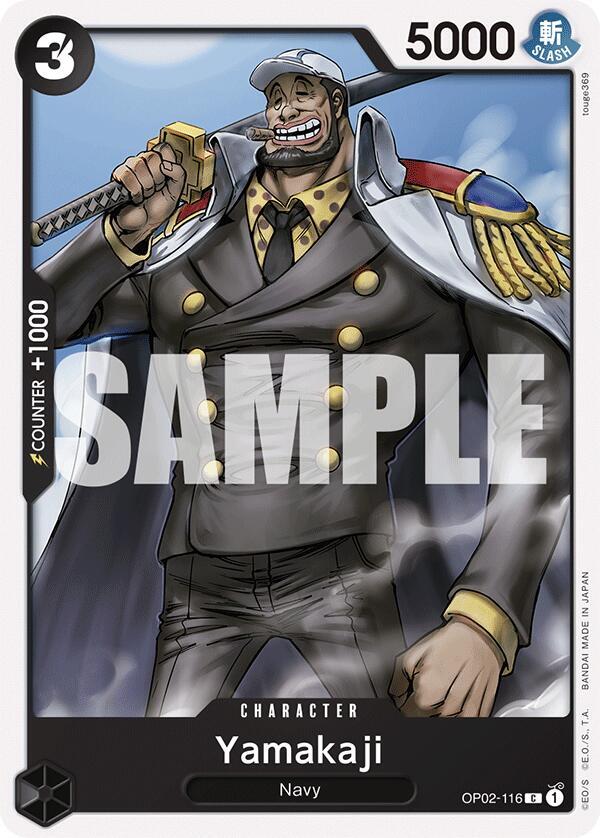Yamakaji OP02-116 (Starter Deck 19: BLACK Smoker) 