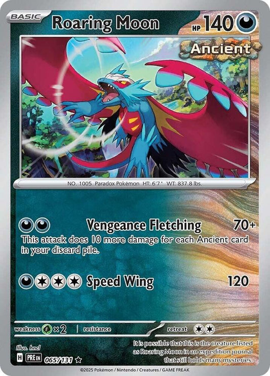 Roaring Moon 065/131 (SV: Prismatic Evolutions)  - Holofoil