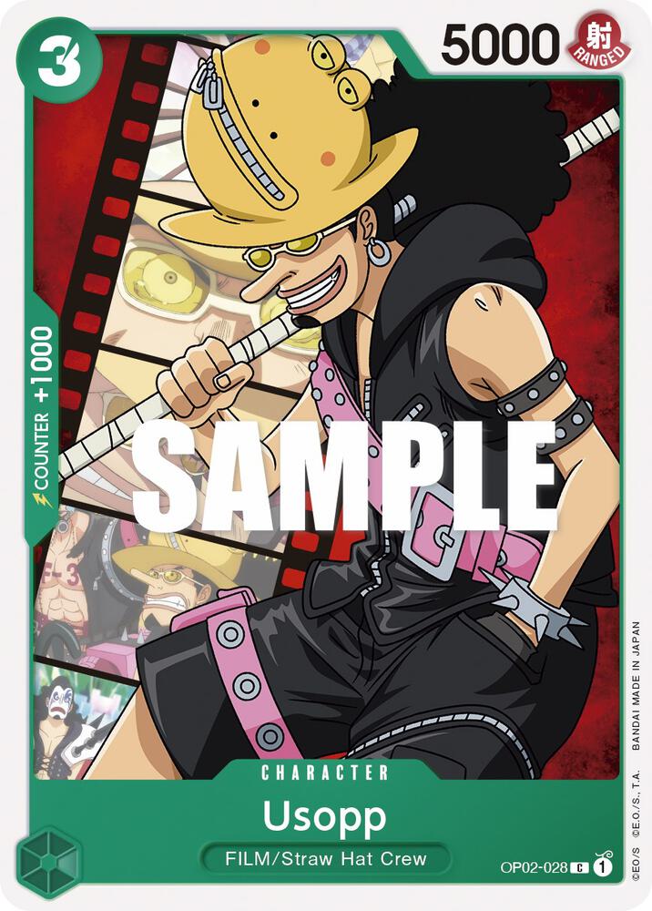 Usopp OP02-028 (Paramount War) 