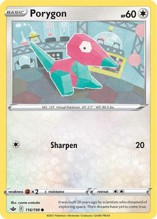 Porygon 116/198 (SWSH06: Chilling Reign) 