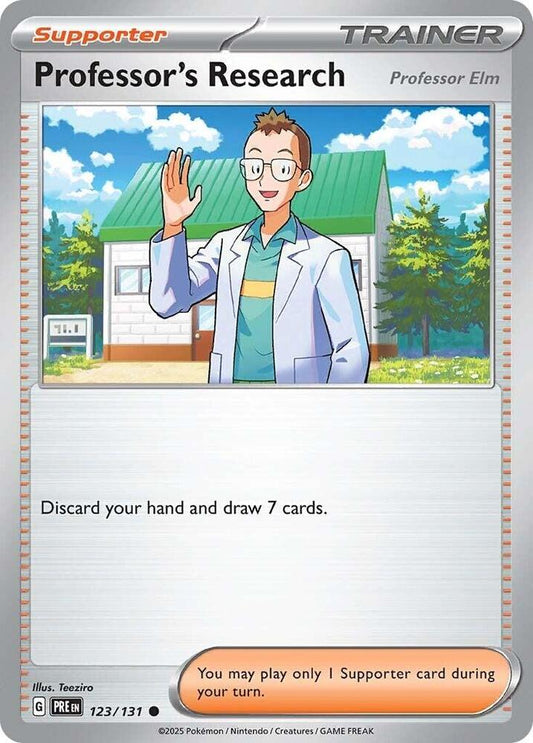 Professor's Research 123/131 (SV: Prismatic Evolutions) 