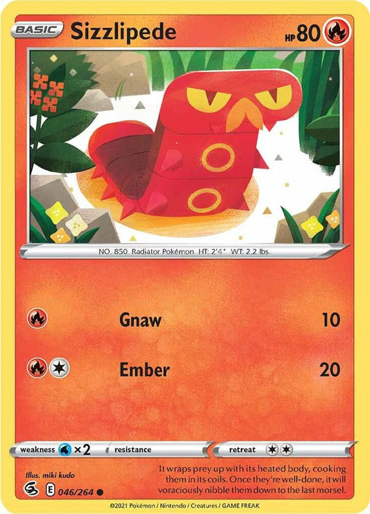 Sizzlipede 046/264 (SWSH08: Fusion Strike) 