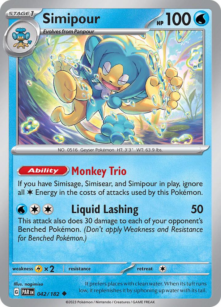 Simipour 042/182 (SV04: Paradox Rift) 
