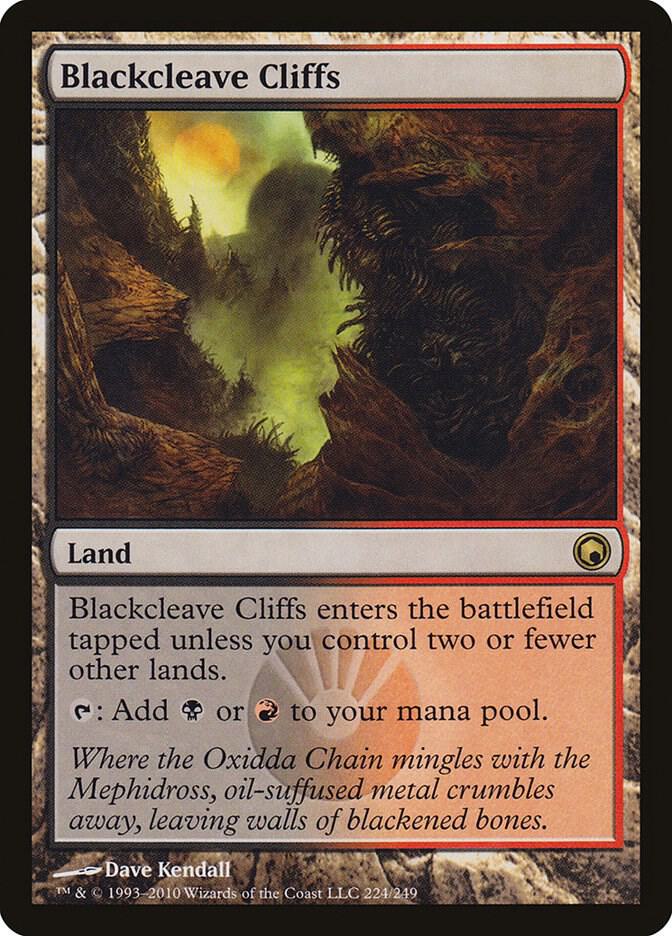 Blackcleave Cliffs 224/249 (Scars of Mirrodin) 