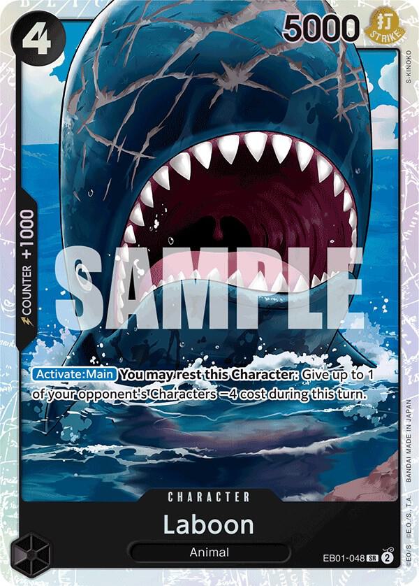 Laboon EB01-048 (Extra Booster: Memorial Collection)  - Foil