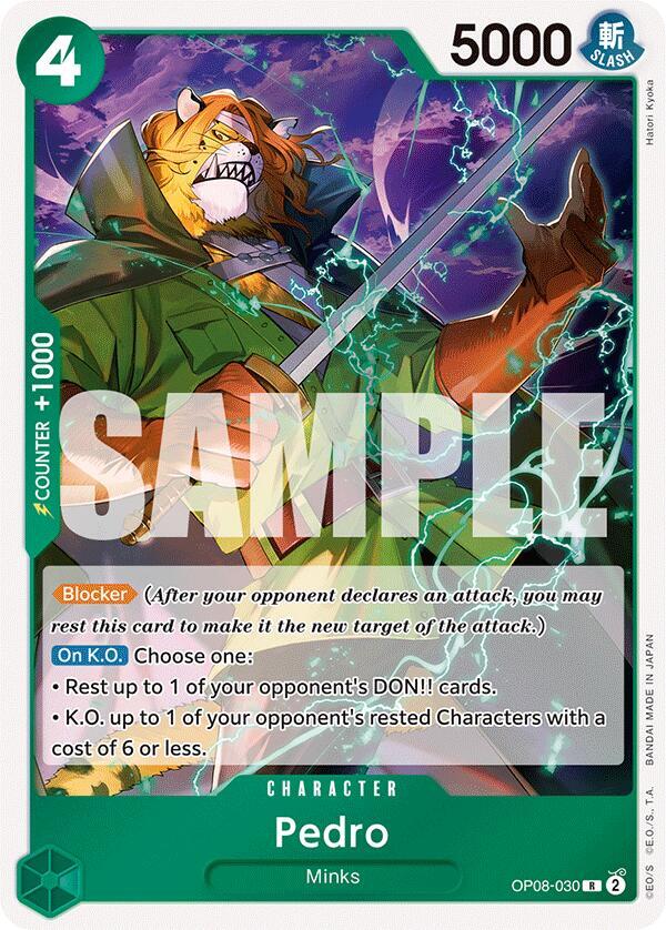 Pedro OP08-030 (Two Legends)  - Foil