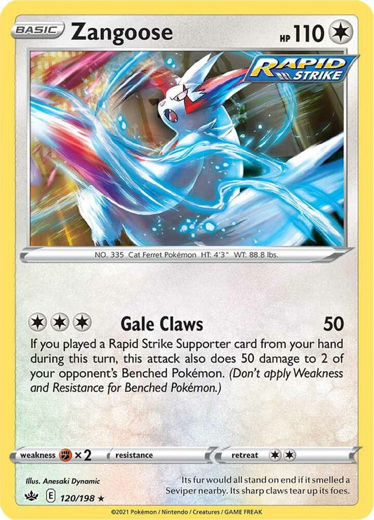 Zangoose 120/198 (SWSH06: Chilling Reign) 