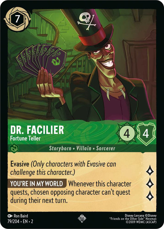 Dr Facilier Fortune Teller 79/204 (Rise of the Floodborn) 
