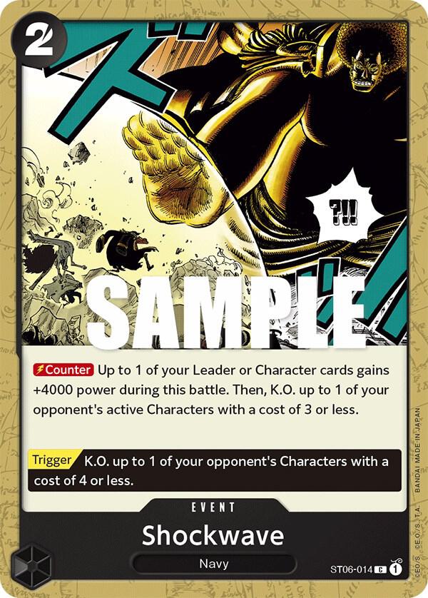 Shockwave ST06-014 (Starter Deck 6: Absolute Justice) 