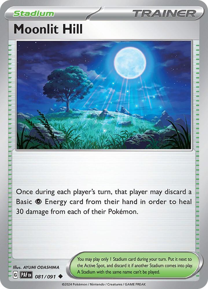 Moonlit Hill 081/091 (SV: Paldean Fates) 