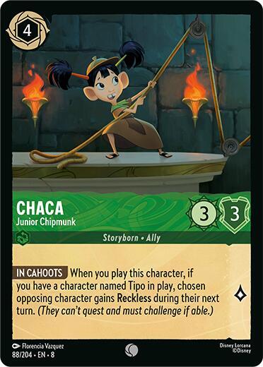 Chaca Junior Chipmunk 88/204 (Reign of Jafar) 