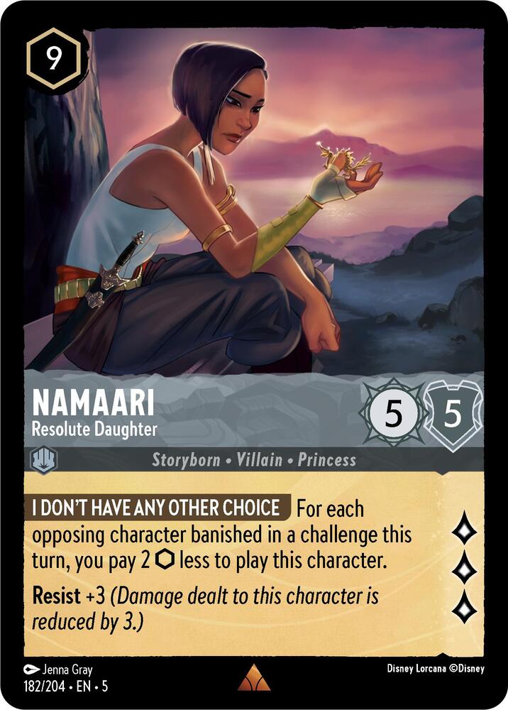 Namaari Resolute Daughter 182/204 (Shimmering Skies) 
