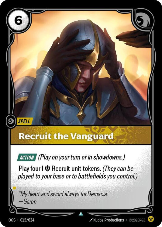 Recruit the Vanguard 015/024 (Origins: Proving Grounds) 