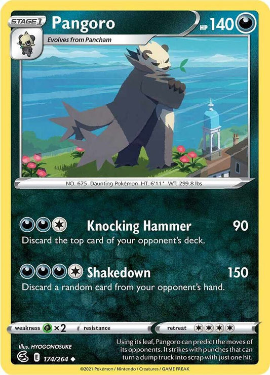 Pangoro 174/264 (SWSH08: Fusion Strike) 