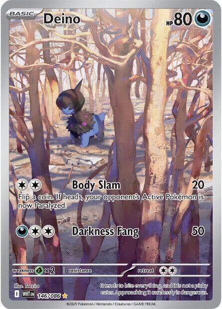 Deino 146/086 146/086 (SV: White Flare)  - Holofoil