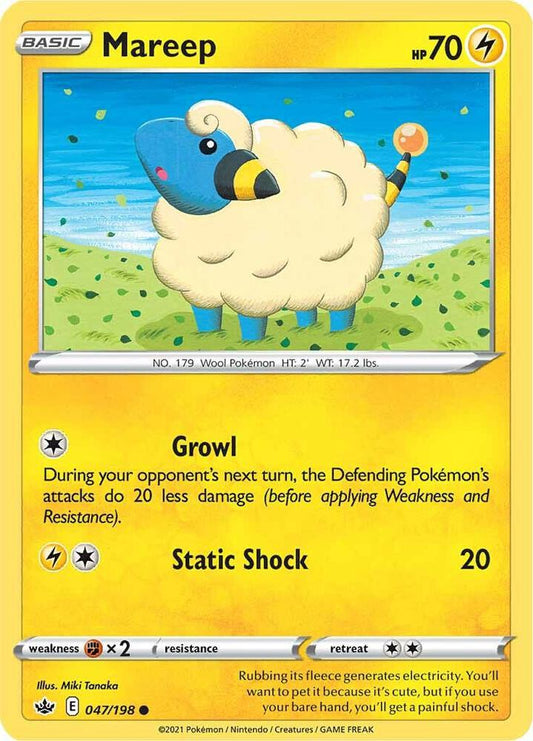 Mareep 047/198 (SWSH06: Chilling Reign) 