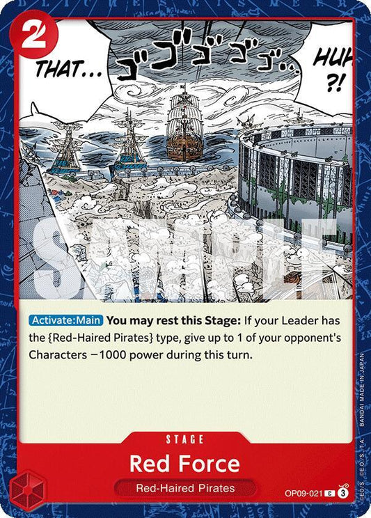 Red Force OP09-021 (Emperors in the New World) 