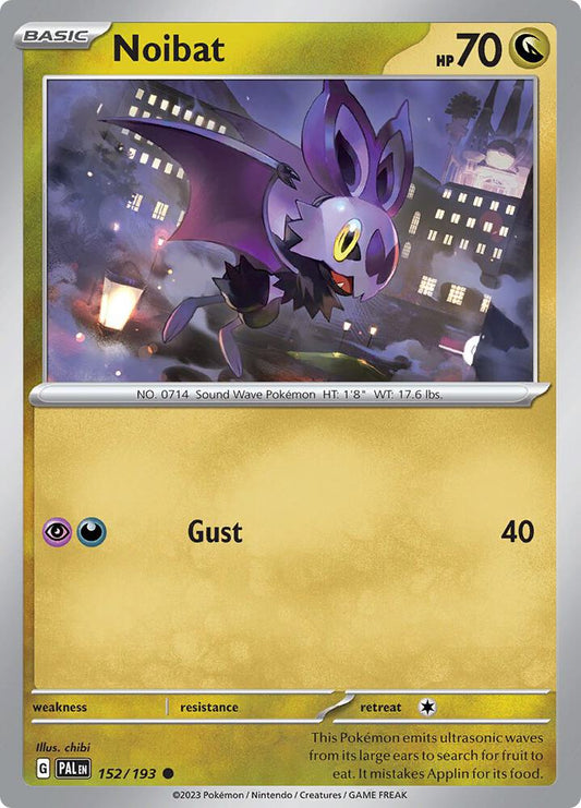 Noibat 152/193 (SV02: Paldea Evolved) 