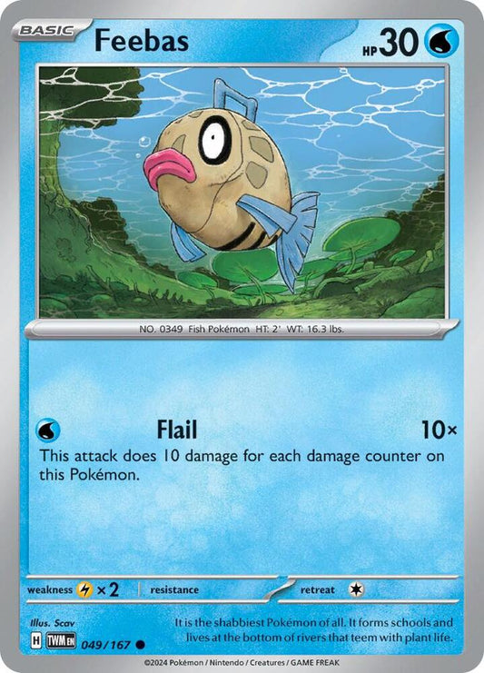 Feebas 049/167 (SV06: Twilight Masquerade) 