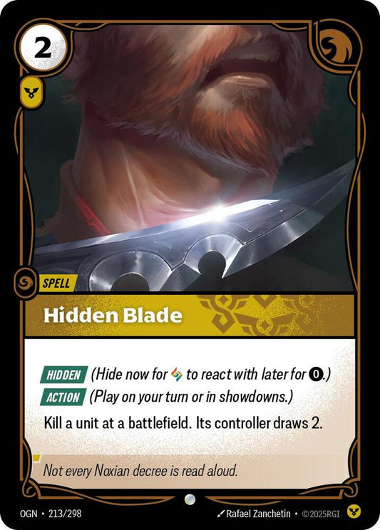 Hidden Blade 213/298 (Origins) 