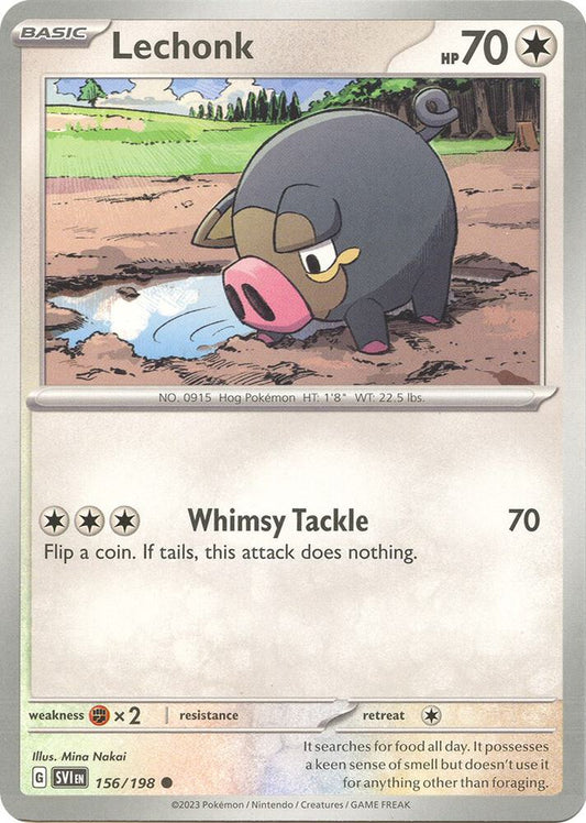 Lechonk 156/198 (SV01: Scarlet & Violet Base Set) 