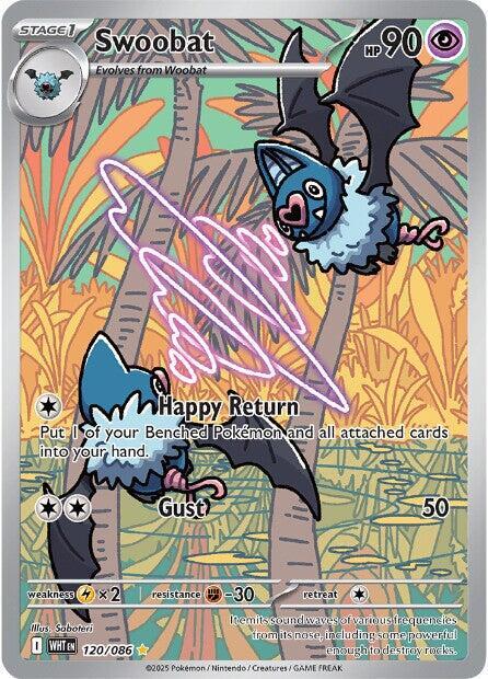 Swoobat 120/086 120/086 (SV: White Flare)  - Holofoil