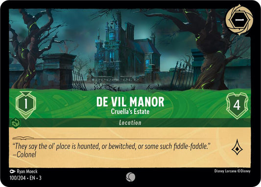 De Vil Manor Cruellas Estate 100/204 (Into the Inklands) 