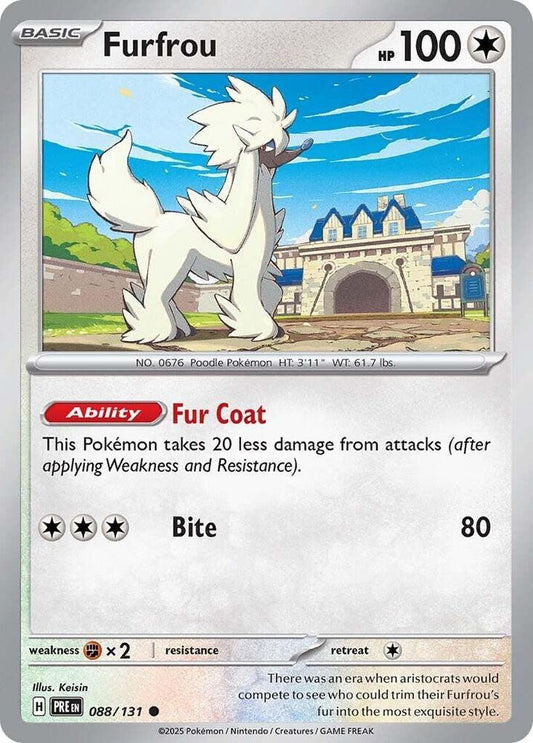Furfrou 088/131 (SV: Prismatic Evolutions) 