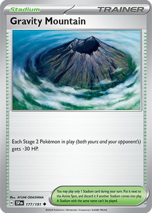 Gravity Mountain 177/191 (SV08: Surging Sparks) 