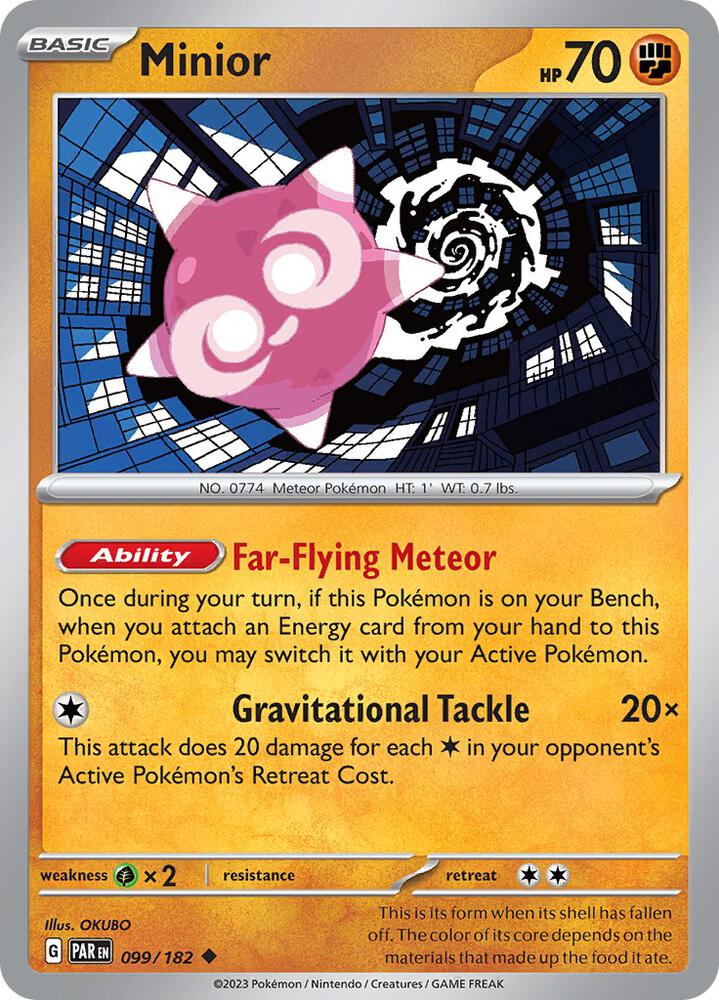 Minior 099/182 (SV04: Paradox Rift) 