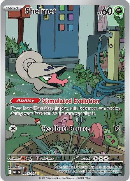 Shelmet 093/086 (SV: White Flare)  - Holofoil