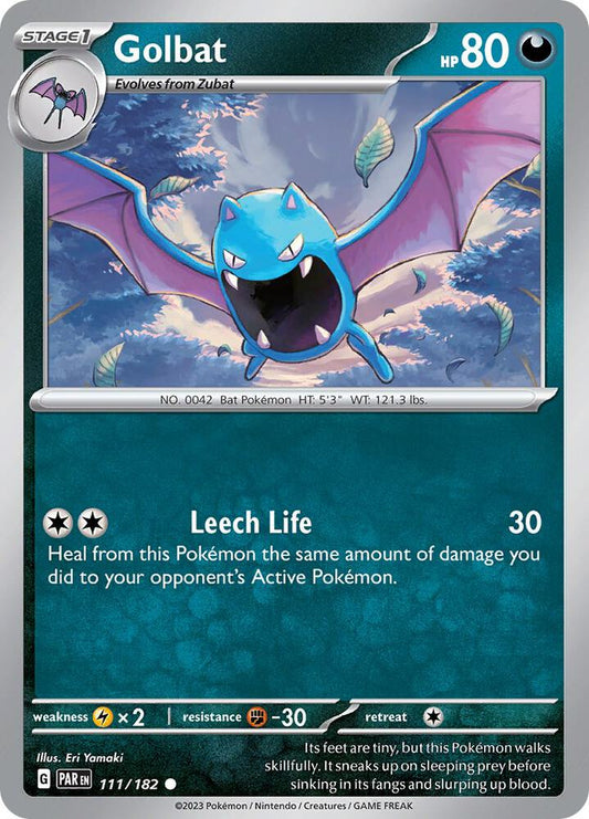 Golbat 111/182 (SV04: Paradox Rift) 