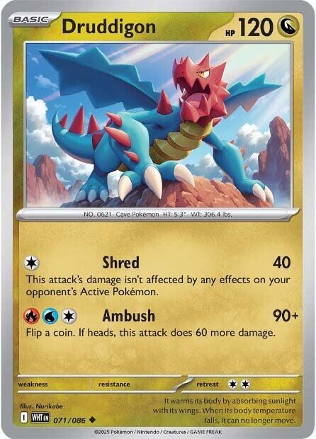 Druddigon 071/086 (SV: White Flare) 