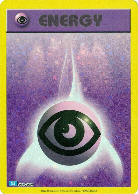 Basic Psychic Energy 034/034 (Trading Card Game Classic) 