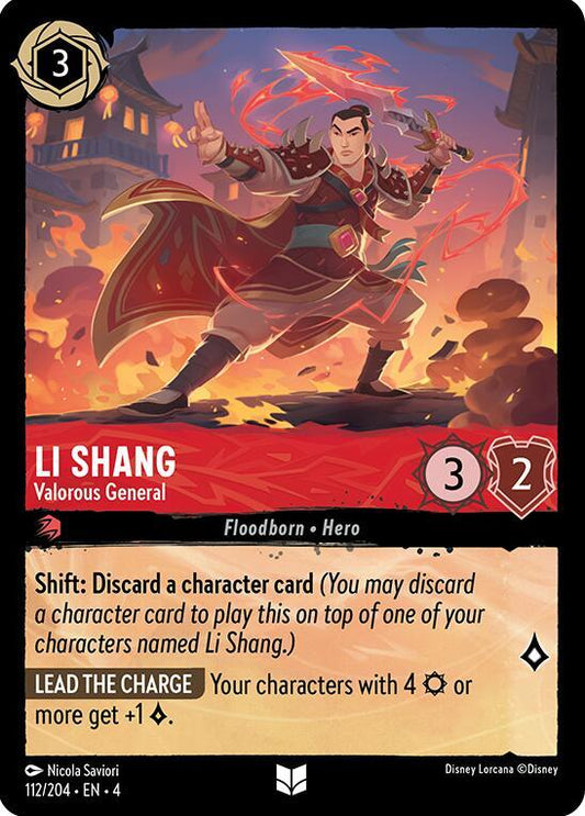 Li Shang, Valorous General 112/204 (Ursula's Return) 